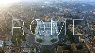 Rome, Italy 🇮🇹  from above - A 4K Drone Footage