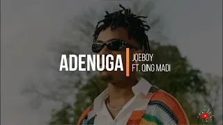 Joeboy ft. Qing Madi - ADENUGA (Lyrics)