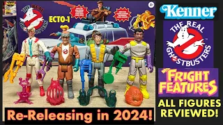 THE REAL GHOSTBUSTERS FRIGHT FEATURES – All Original Figures Reviewed! Re-Releasing In 2024!