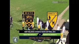 Kent Reliance U16 Boys Youth Cup Final 2018