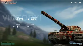 Super Conqueror & T-100LT & T92E1 - World of Tanks Blitz