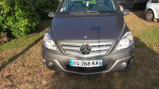 Замена масла Mercedes W245 B180 CDI + сброс сервисного интервала