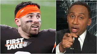 Stephen A.’s message to Baker Mayfield following the Browns clinching a playoff berth | First Take