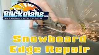 How Buckman's Repairs a Snowboard Edge | The Workshop