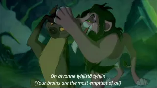 The Lion King - Be Prepared (Finnish)trans+subs