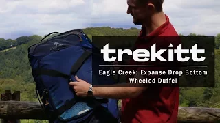 Inside Look: Eagle Creek Expanse Drop Bottom Wheeled Duffel