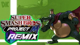 Super Smash Bros PMEX REMIX: King K Rool Has Crazy Movements