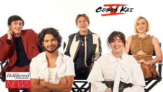 'Cobra Kai' Cast Returns for Season 5 "Kick It or Keep It" (SPOILERS!) | THR Interview