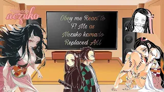 Obey me React to F! Mc as Nezuko kamado || Replaced AU || Obey me x demonslayer || 2/2 ||