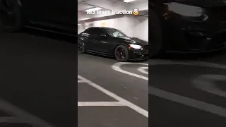 BMW M3 Loses Traction!