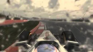 F1 2011 SP Silverstone wet 3 lap race