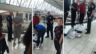 Dads Accused Of Stealing Gets Arrested In Front Of Kids and Released Minutes After