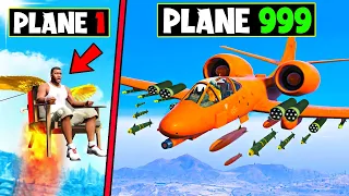 FINDING THE BESTSUPER PLANE in GTA 5 with SHINCHAN