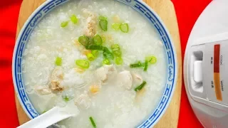 Easy Chicken Congee in Rice Cooker