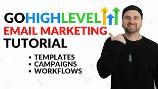 GoHighLevel Email Marketing Tutorial ❇️ Campaigns, Templates, and Workflows