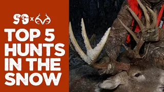 Top 5 Hunts Deer Hunts In Snow | Monster Buck Moments Presented by Sportsman's Guide