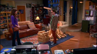 Alex invita a cenar a Leonard! The Big Bang Theory-T06E12 "La Equivalencia De La Ensalada De Huevo"
