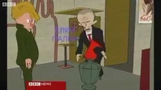 Putin appears in Georgia's Simpsons-like cartoon show