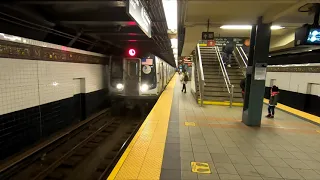 MTA New York City Subway: R143, R160A (L) (M) Trains | Myrtle–Wyckoff Avenues