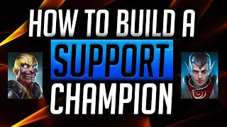 RAID: Shadow Legends | How to build a Support Champion!