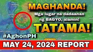 LOOK: BAGYONG AGHON, MAGDADALA NG MALALAKAS NA ULAN! ⛈️⚠️ | WEATHER UPDATE TODAY LIVE | ULAT PANAHON