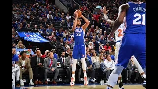 Ben Simmons Hits First Career 3-Pointer Against New York Knicks