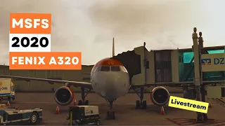 MSFS SU15 | Fenix A320 mit Easy Jet quer durch Europa!