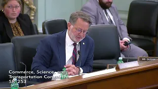 Senator Peters Asks Questions at Committee on Commerce, Science and Transportation 05/02/2024
