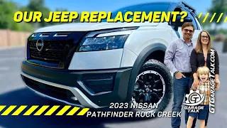 2023 Nissan Pathfinder Rock Creek: Family Review with Child Seat Install and Real-World MPG