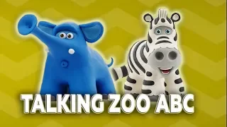 Talking ABC. Teach The Alphabet with Talking ZOO. learn letters from A to Z Plasticine Alphabet