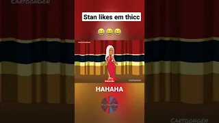 American Dad Stan thinks Nicki Minaj is thicc...😂😂 #americandad #shorts