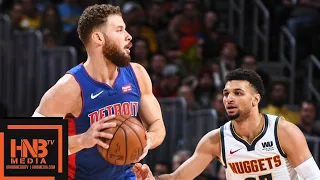 Denver Nuggets vs Detroit Pistons Full Game Highlights | March 26, 2018-19 NBA Season