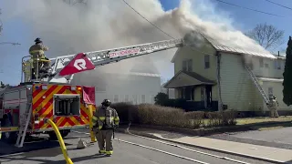 Chrisler Avenue fire in Schenectady 3/12/24