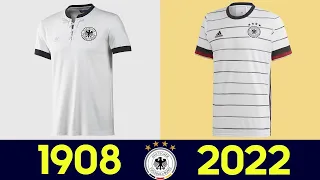 ⚽ The Evolution of Germany Football National Team Kit | All Germany Football Jerseys in History 2022