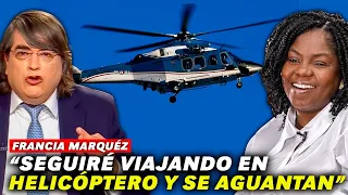 Francia Márquez se burla del pueblo y seguirá derrochando miles de dólares viajando en Helicóptero