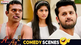 "A Aa 2" Movie Comedy Scenes || Nithiin || Megha Akash || Ashu Reddy || Aditya Movies