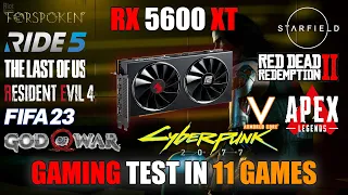 RX 5600XT STILL GOOD IN 2023 ?? - 11 GAMING TEST WITH RYZEN 5600G