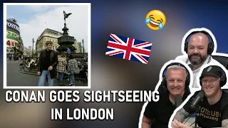 Conan Goes Sightseeing In London REACTION!! | OFFICE BLOKES REACT!!