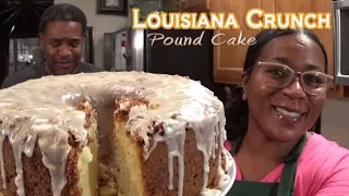 Louisiana Crunch Pound Cake💯 | SO Crunchy & DELICIOUS | My Dude#1 LOVED💞 This Cake | #PoundCake👑