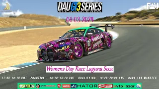 DAU GT3-2024/ Stage 5/ WOMEN`S DAY Race Laguna Seca