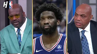 Inside the NBA reacts to Joel Embiid's Injury