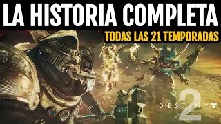 Destiny 2: LA HISTORIA COMPLETA - Todas las 21 Temporadas (Con Marcas de Tiempo)