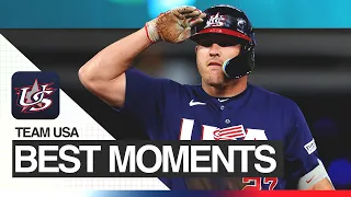 Best Moments from Team USA in the 2023 World Baseball Classic ft. Mike Trout, Trea Turner & more!