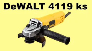 УШМ(болгарка)  DeWalt DWE 4119 ks  обзор