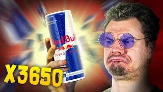 Boire QUE du Red Bull Pendant 1 an : ÇA FAIT QUOI ?!