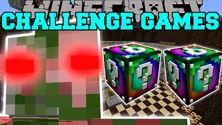 Minecraft: ZOMBIE PIGMAN TITAN CHALLENGE GAMES - Lucky Block Mod - Modded Mini-Game