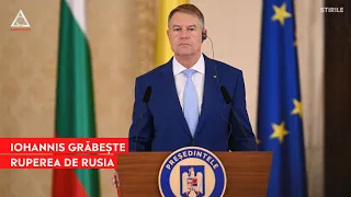 Iohannis grăbește desprinderea de Rusia, prin interconectorul Bulgaria-Grecia