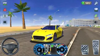 Taxi Sim 2020 Gameplay 80 - Drive Luxury Sedan Car For Passenger In Los Angeles - StaRio Simulator