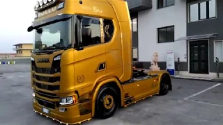 (4k) Scania S730 V8 (50 Th Anniversary) Next Generation Exterior -Sound-