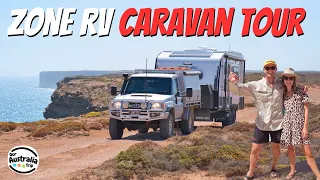 Off Road CARAVAN WALK THROUGH on our Road Trip to Western Australia | ZONE RV PEREGRINE 19ft [EP42]